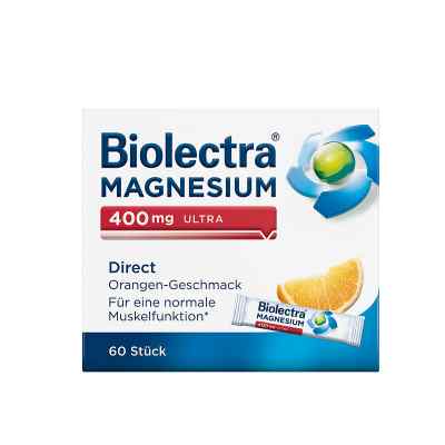 Biolectra Magnesium 400 mg ultra granulki 60 szt. od HERMES Arzneimittel GmbH PZN 14371272