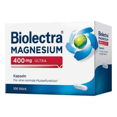 Biolectra Magnesium 400 mg ultra kapsułki 100 szt. od HERMES Arzneimittel GmbH PZN 10043648