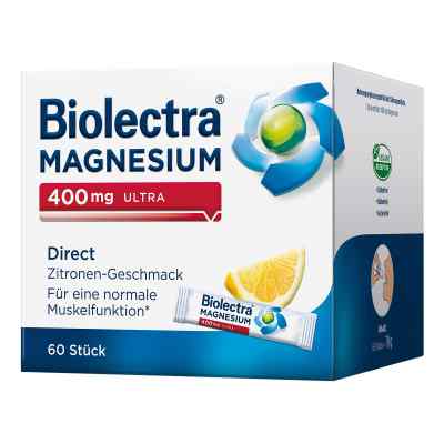 Biolectra Magnesium 400 mg ultra w saszetkach 60 szt. od HERMES Arzneimittel GmbH PZN 14371289