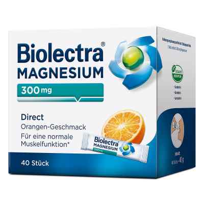 Biolectra Magnesium Direct Orange granulat 40 szt. od HERMES Arzneimittel GmbH PZN 07795675