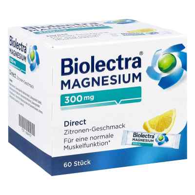 Biolectra Magnesium Direct saszetki 60 szt. od HERMES Arzneimittel GmbH PZN 08844157