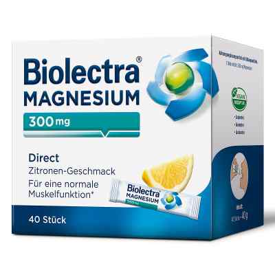 Biolectra Magnez Direct saszetki 40 szt. od HERMES Arzneimittel GmbH PZN 04199607