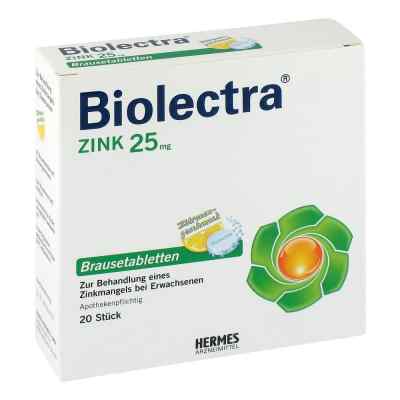 Biolectra Zink Brausetabl. 20 szt. od HERMES Arzneimittel GmbH PZN 08656272