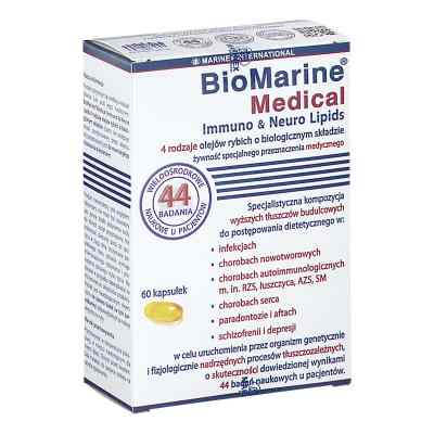 Biomarine Medical Immuno & Neuro Lipids 4 rodzaje olejów rybich  60  od MARINEX INTERNATIONAL SP. Z O.O. PZN 08305182