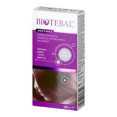 BIOTEBAL odżywka do włosów wypadających 200 ml od ZAKŁADY FARMACEUTYCZNE POLPHARMA S.A. PZN 08300145