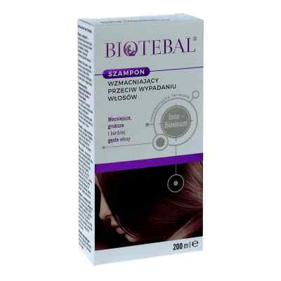 BIOTEBAL szampon przeciw wypadaniu włosów 200 ml od ZAKŁADY FARMACEUTYCZNE POLPHARMA S.A. PZN 08300073