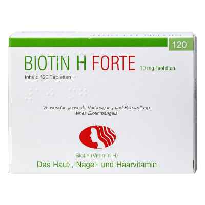 Biotin H forte tabletki 120 szt. od Pharma Peter GmbH PZN 00573345