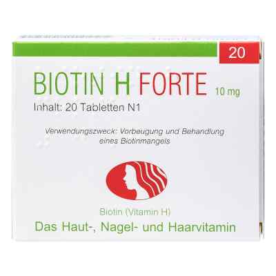Biotin H forte tabletki 20 szt. od Pharma Peter GmbH PZN 00964471