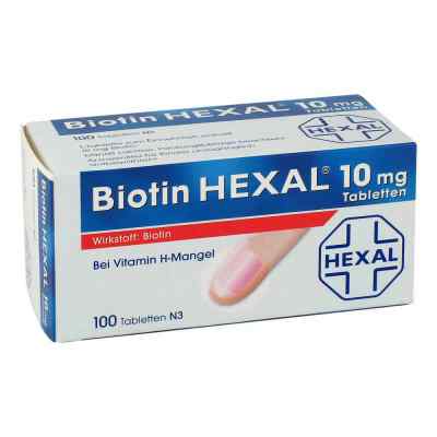 Biotin Hexal 10 mg Tabletki 100 szt. od Hexal AG PZN 02894148