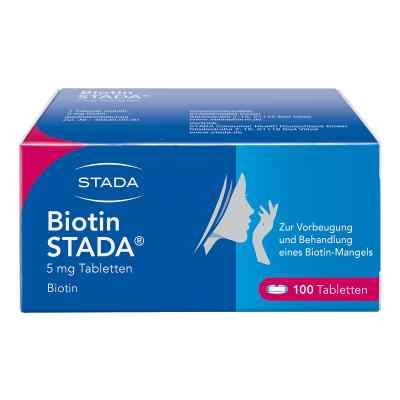 Biotin Stada 5 mg tabletki 100 szt. od STADA Consumer Health Deutschland GmbH PZN 01328582