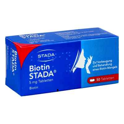 Biotin Stada 5 mg tabletki 50 szt. od STADA Consumer Health Deutschlan PZN 01328576
