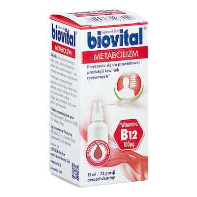 Biovital Metabolizm aerozol 15 ml od PZN 08304516