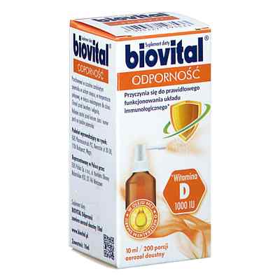 Biovital Odporność aerozol 10 ml od  PZN 08304518