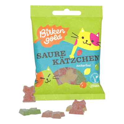 Birkengold Saure Kätzchen Bonbons