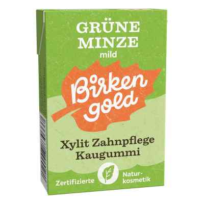 Birkengold Zahnpflege Natur Kaugu.grüne Minze Mild