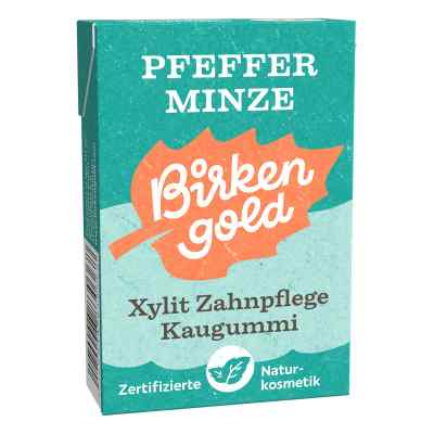 Birkengold Zahnpflege Natur Kaugummi Pfefferminze