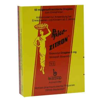 Bisco Zitron Drag. 50 szt. od Biscova-Arzneimittel Sabine Pufa PZN 01939908