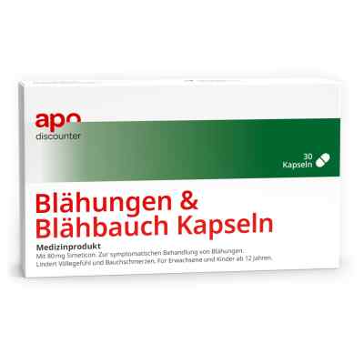 Blähungen & Blähbauch Kapseln 30 szt. od PK Benelux Pharma Care BV PZN 19173513