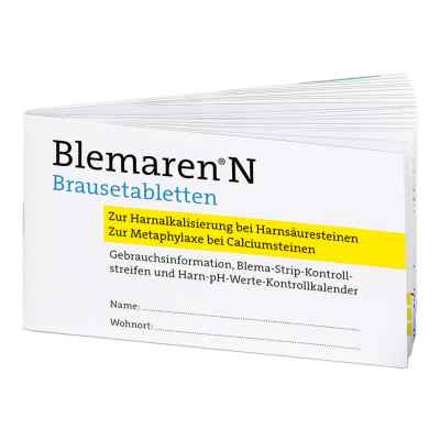 Blemaren N Kontrollkalender Teststreifen 27 szt. od Aristo Pharma GmbH PZN 06629644