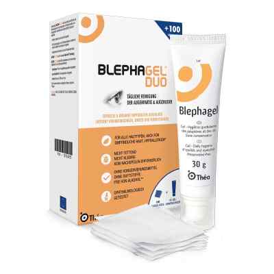 Blephagel Duo 30 g preparat do oczyszczania brwi i powiek 1 op. od Thea Pharma GmbH PZN 10134931