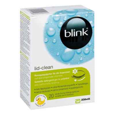 Blink lid-clean Chusteczki do czyszczenia powiek 20 szt. od AMO Germany GmbH PZN 10528707