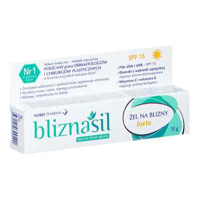 BLIZNASIL Żel na blizny Forte 15 g od PZN 08303926