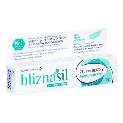 BLIZNASIL Żel na blizny Hypoalergiczny 15 g od NORIS PHARMA AG PZN 08303925