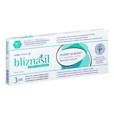 Bliznasil plastry na blizny (17 x 3,5 cm) 3  od NORIS PHARMA AG PZN 08304342