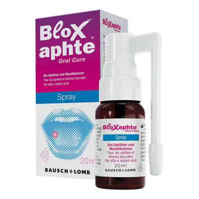 Bloxaphte Oral Care spray do ust na afty, urazy w jamie ustnej