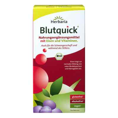 Blutquick sok 500 ml od Herbaria Kräuterparadies GmbH PZN 10534719