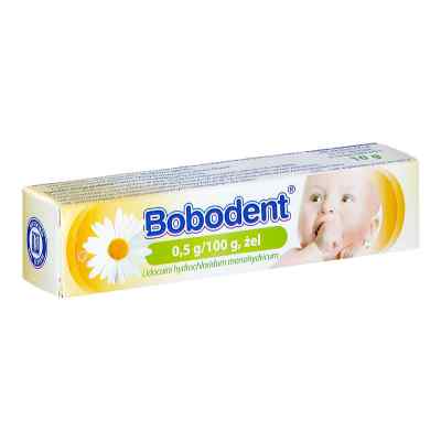 Bobodent żel 10 g od PRZEDSIĘBIORSTWO PRODUKCJI FARMACEUTYCZNEJ HASCO-L PZN 08302547