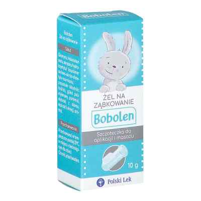 Bobolen żel na ząbkowanie ze szczoteczką 10 g od POLSKI LEK PZN 08303176