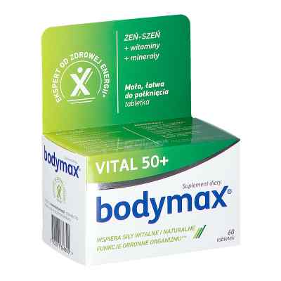 Bodymax 50+ 60 od ORKLA HEALTH A/S PZN 08301206