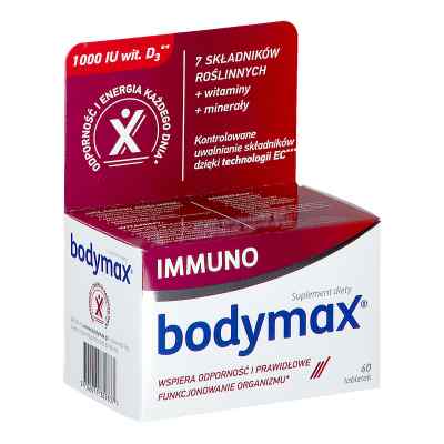 Bodymax Immuno 60  od ORKLA HEALTH A/S PZN 08301083
