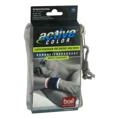 Bort Activecolor Handgelenkbandage medium blau