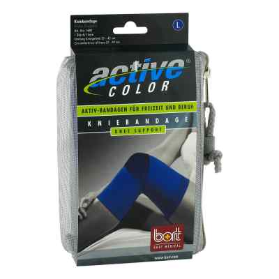 Bort Activecolor Kniebandage large blau