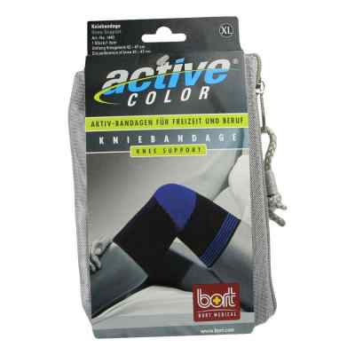 Bort Activecolor Kniebandage x-large schwarz 1 szt. od Bort GmbH PZN 04535732