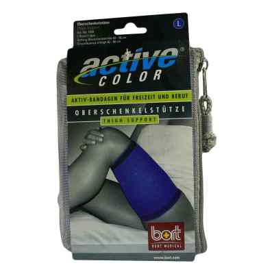 Bort Activecolor Oberschenkelstuetze L blau