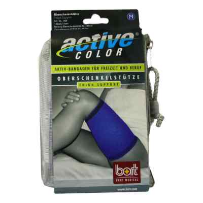 Bort Activecolor Oberschenkelstuetze M blau