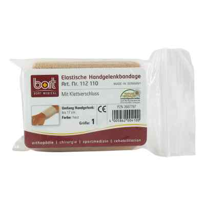 Bort Handgelenkbandage Gr.1 haut m.Klettvers.