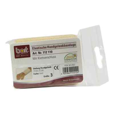 Bort Handgelenkbandage Gr.3 haut m.Klettvers.