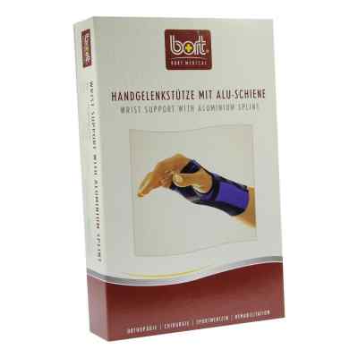 Bort Handgelenkstuetze m.Alusch.lin.medium haut