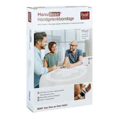 Bort Manubasic Bandage rechts medium schwarz