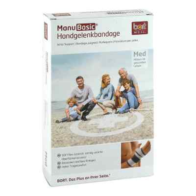 Bort Manubasic Bandage rechts medium silber