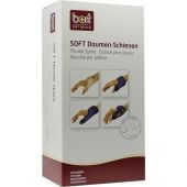 Bort Soft Daumenschiene lang small schwarz