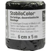 Bort Stabilocolor Binde 6cm schwarz