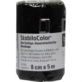 Bort Stabilocolor Binde 8cm schwarz