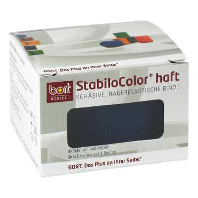 Bort Stabilocolor haft Binde 4cm blau