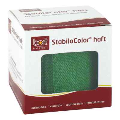 Bort Stabilocolor haft Binde 6cm gruen
