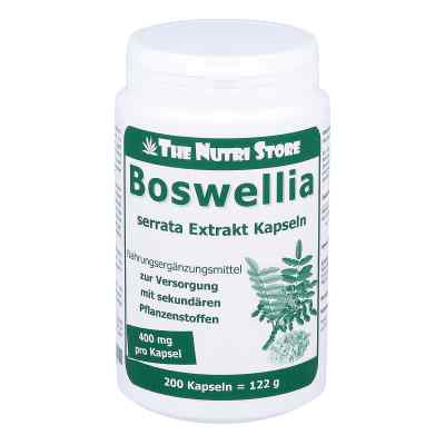 Boswellia 400 mg Extrakt vegetarische kapsułki 200 szt. od Hirundo Products PZN 00134309